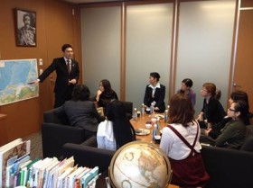 熊谷大参議院議員との外交・防衛政策に関する勉強会